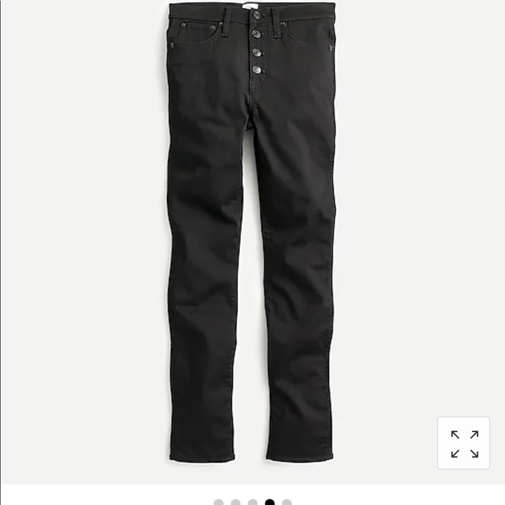 NWT JCrew button fly high rise straight leg Jean